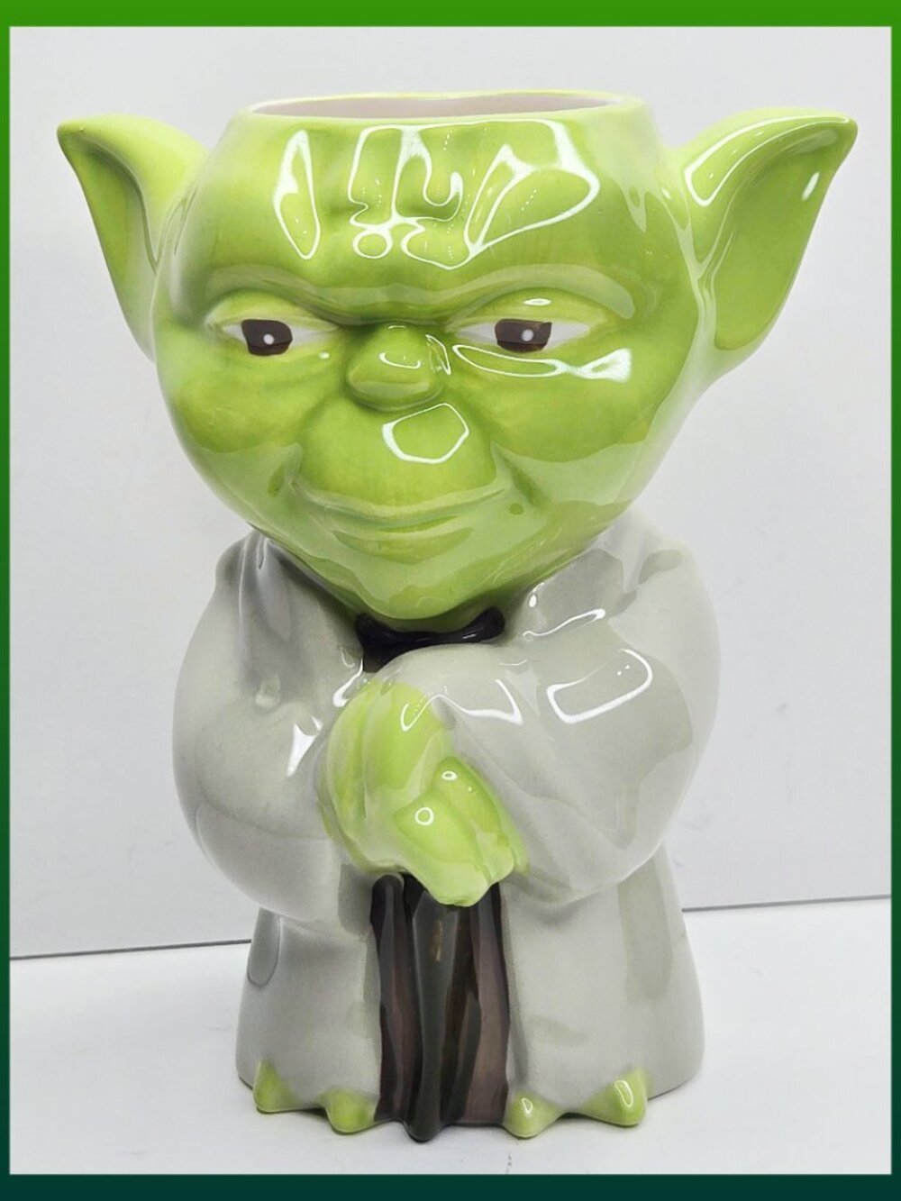 Star Wars Galerie Yoda Goblet Ceramic Mug Cup Planter Lucasfilm